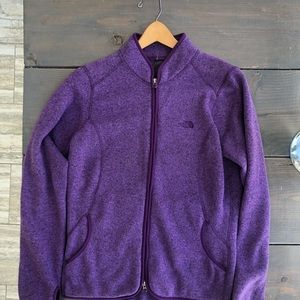 Northface sweater zip up